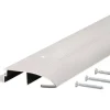 M-D Building Products 0.75 in. H X 3.5 in. W X 36 in. L Aluminum/Vinyl Bumper Threshold Silver