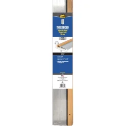 M-D Building Products 1.38 in. H X 4.56 in. W X 36 in. L Aluminum Thermal Break Threshold Silver