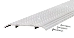 M-D Building Products 6 in. W x 36 in. L Aluminum Fluted Saddle Threshold Silver (Pack of 6)