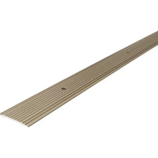 M-D BUILDING PRODUCTS 1.25 in. W X 36 in. L Anodized Pewter Silver Aluminum Seam Binder