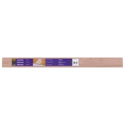 M-D BUILDING PRODUCTS 3 in. W X 36 in. L Unfinished Natural Hardwood Seam Binder