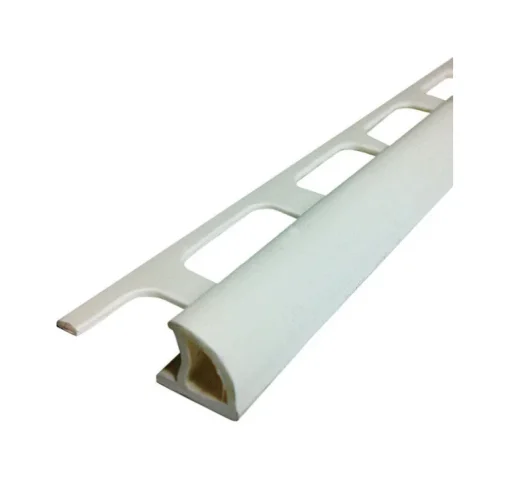 M-D Building Products 5/16 in. H X 96 in. L Prefinished White PVC Bullnose