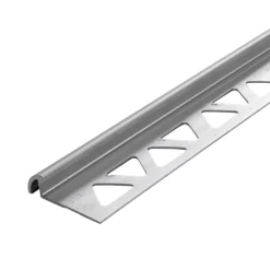 M-D Building Products 0.365 in. H X 1.375 in. W X 96 in. L Prefinished Clear Aluminum Bullnose