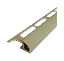 M-D Building Products 0.4 in. H X 1.016 in. W X 96 in. L Prefinished Beige PVC Bullnose