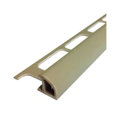 M-D Building Products 0.4 in. H X 1.016 in. W X 96 in. L Prefinished Beige PVC Bullnose