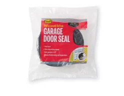 M-D BUILDING PRODUCTS Black Vinyl Replacement Bottom For Garage Doors 216 in. L X 1 in.