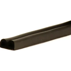 M-D BUILDING PRODUCTS Black Rubber Weatherstrip For Auto and Marine 204 in. L X 0.31 in.