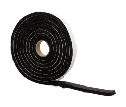 M-D Building Products Black Foam Weather Stripping Tape 10 L ft x 1/2 W in. for Doors & Windows