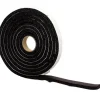 M-D BUILDING PRODUCTS Black Rubber Weather Stripping Tape For Doors and Windows 10 ft. L X 0.38 in.