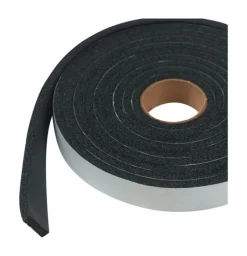 M-D BUILDING PRODUCTS Black Rubber Weather Stripping Tape For Doors and Windows 10 ft. L X 0.25 in.