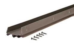 M-D BUILDING PRODUCTS Brown Vinyl U-Shaped Bottom For Doors 36 in. L X 1.13 in.