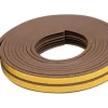 M-D BUILDING PRODUCTS Brown EPDM Rubber Foam Weather Stripping Tape For Doors and Windows 204 in. L