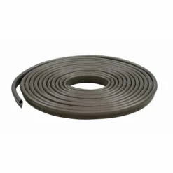M-D BUILDING PRODUCTS Brown EPDM Rubber Foam Weather Stripping Tape For Doors and Windows 204 in. L