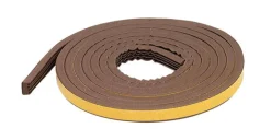 M-D BUILDING PRODUCTS Brown EPDM Rubber Foam Weatherstrip For Doors and Windows 10 ft. L X 0.31 in.