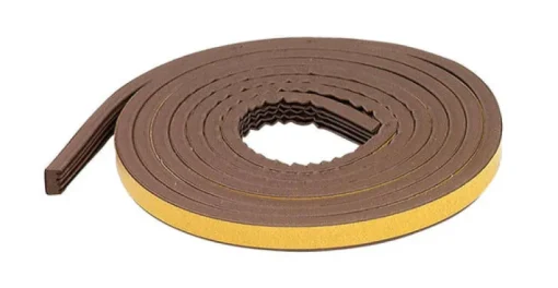 M-D BUILDING PRODUCTS Brown EPDM Rubber Foam Weatherstrip For Doors and Windows 10 ft. L X 0.31 in.
