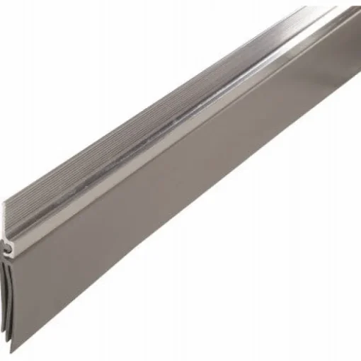 M-D BUILDING PRODUCTS CINCH Silver Aluminum/Vinyl Weatherstrip For Doors 36 in. L X 2 in.