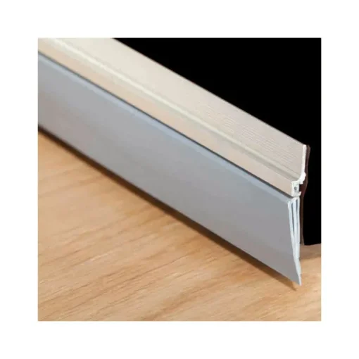 M-D BUILDING PRODUCTS CINCH Silver Aluminum/Vinyl Weatherstrip For Doors 36 in. L X 2 in.