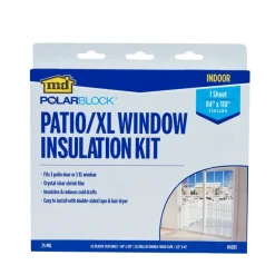 M-D BUILDING PRODUCTS Clear Indoor Insulation Kit 88 in. W X 110 in. L