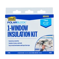 M-D BUILDING PRODUCTS Clear Indoor Insulation Kit 62 in. W X 42 in. L