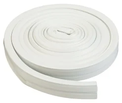 M-D BUILDING PRODUCTS PLATINUM White EPDM Rubber Foam Weatherstrip For Windows 204 in. L X 0.38 in.