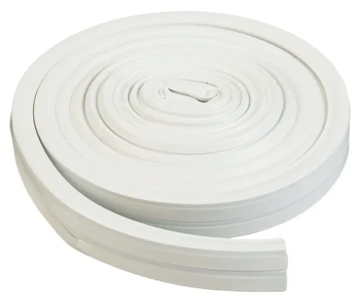 M-D BUILDING PRODUCTS PLATINUM White EPDM Rubber Foam Weatherstrip For Windows 204 in. L X 0.38 in.