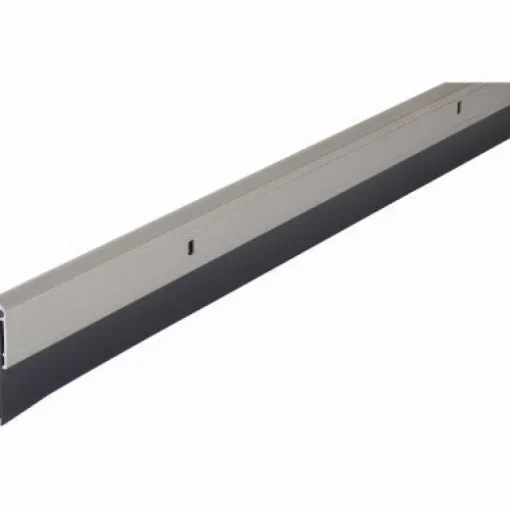 M-D BUILDING PRODUCTS Satin Nickel Aluminum/Vinyl Sweep For Doors 36 in. L X 2.13 in.