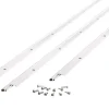 M-D BUILDING PRODUCTS Satin Nickel Aluminum Door Set Seal For Door Jambs 36 in. L X 0.25 in.