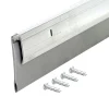 M-D BUILDING PRODUCTS Silver Aluminum Sweep For Doors 36 in. L X 2.13 in.