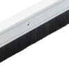 M-D Building Products Silver/Brown Vinyl Door Bottom Brush Sweep 36 L x 2-1/4 Thick in.