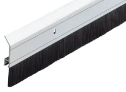 M-D Building Products Silver/Brown Vinyl Door Bottom Brush Sweep 36 L x 2-1/4 Thick in.