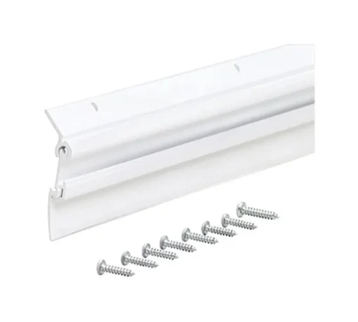 M-D BUILDING PRODUCTS White Aluminum Sweep For Doors 36 in. L X 2.5 in.