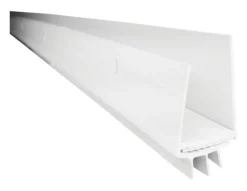 M-D BUILDING PRODUCTS White Vinyl Under Door Seal For Doors 36 in. L X 1.5 in.