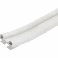 M-D BUILDING PRODUCTS White EPDM Rubber Foam Weather Stripping Tape For Doors and Windows 204 in. L