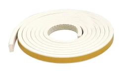 M-D BUILDING PRODUCTS White EPDM Rubber Foam Weatherstrip For Doors and Windows 10 ft. L X 0.31 in.