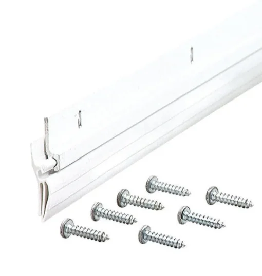 M-D BUILDING PRODUCTS White Aluminum Sweep For Doors 36 in. L X 1.38 in.