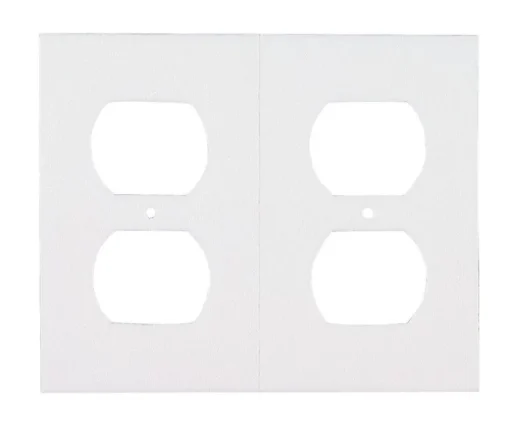 M-D BUILDING PRODUCTS White Foam Wall Plate Sealers 6 pk