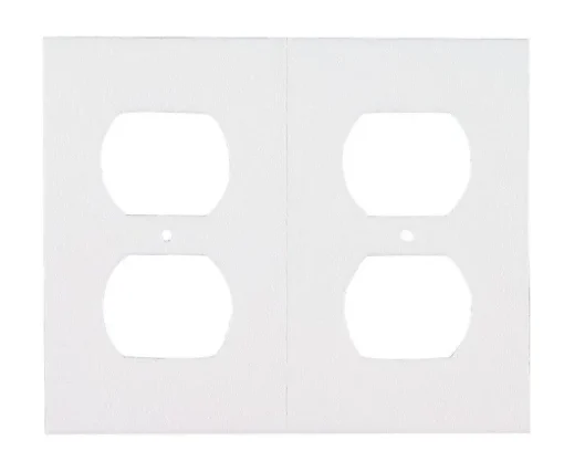 M-D BUILDING PRODUCTS White Foam Wall Plate Sealers 6 pk
