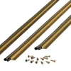 M-D Gold Aluminum/Vinyl Weatherstrip For Door Jambs