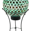 Meadow Creek Glass Multi-color 19.6 in. H Gazing Ball (Pack of 2)
