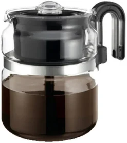 Medelco 8 cups Clear Stovetop Percolator