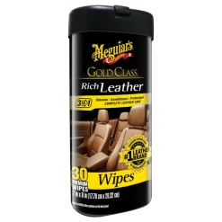 Meguiar's Gold Class Leather Cleaner/Conditioner Wipes 30 ct