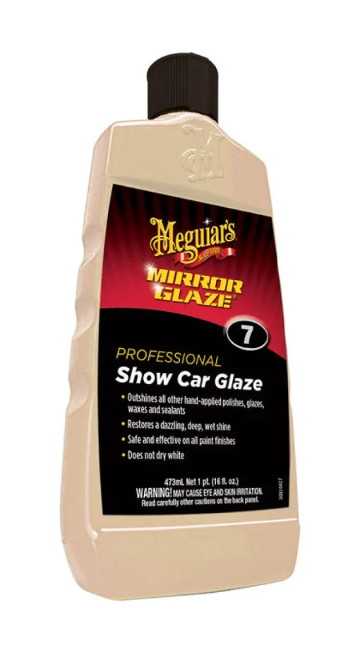 Meguiar's Mirror Glaze 7 Automobile Polish Liquid 16 oz. for All Paint Finishes