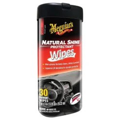 Meguiar's Natural Shine Wipes Auto Surface Protector 25 pk