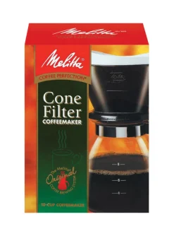Melitta 10 cups Black Pour-Over Coffee Brewer