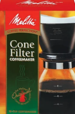 Melitta 10 cups Black Pour-Over Coffee Brewer