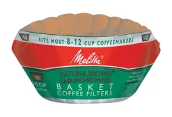 Melitta 8-12 cups Brown Basket Coffee Filter 100 pk