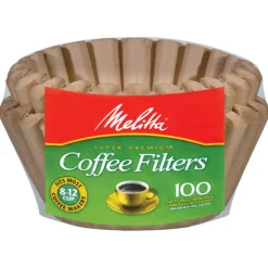 Melitta 8-12 cups Brown Basket Coffee Filter 100 pk