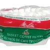 Melitta 8-12 cups White Basket Coffee Filter 100 pk