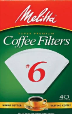 Melitta 10 cups White Cone Coffee Filter 40 pk