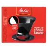 Melitta Ready Set Joe 1-Cup Black Pour-Over Coffee Brewer